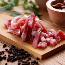 [템포크]제주흑돼지 한돈 찌개용 500g+500g = 1kg 국내산, 2팩, 500g