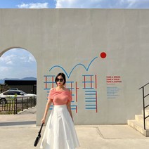 메이블 / 마리 뒷밴딩 플레어 롱 스커트 4color