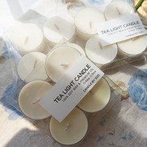 티라이트 소이캔들 4구/8구 미니초 티라이트초 이벤트캔들 더네이처하우스, 4구, 0.무향