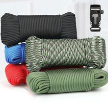 갈렙등반 초강력 낙하산줄, 그린