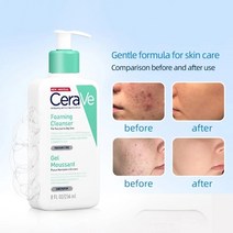 세라 브 하이 드레이팅 페이셜 클렌저 페이스 모이스춰 라이징 바디 로션 화이트닝 크림 SA 살리실산 포밍 클렌저 지성 건성 피부, [04] Foaming Cleanser
