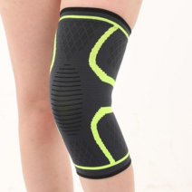 (1SET)고탄력 무릎 보호대 아대 니슬리브 그린