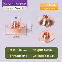 Startnow-Precitec 레이저 노즐 SP 시리즈 싱글 더블 레이어 파이버 레이저 커팅 노즐 한스 커팅 머신 부, 4.0_Pre-PD-Sb