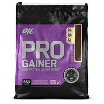 옵티멈뉴트리션 프로게이너 하이프로틴 웨이트게이너 더블초코 4.62 kg, 1개