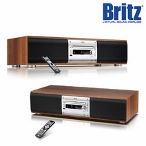 브리츠 BZ-T8700 프리미엄 Hi-Fi 블루투스 CD플레이어 알람 라디오 올인원 스피커