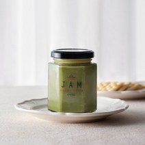 수제잼 새싹보리잼 비정제원당 200g 콩포트 새싹보리 밀크잼