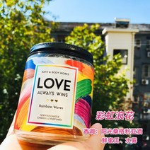 BBW 아로마테라피 캔들 향수 에센셜 오일 무연 캔들 싱글 코어 유칼립투스 민트 티 198g Bath&body, 레인보우 스프레이 싱글 코어 198g_다른