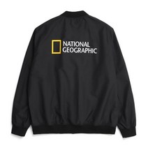 정품 내셔널지오그래픽 N231UJP830 디오네 어반 스타디움 점퍼 BIG LOGO BLACK