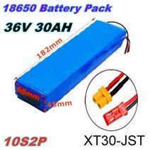 배터리 전기자전거 충전용36V 30Ah 10S2P 배터리 ebike 팩 18650 리튬 이온 500W 높은 전력 및 용량 42V 오, YELLOW, 1개