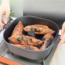 군고구마 무쇠냄비 찜기 구이팬 군밤 호박 감자 찌기, 26CM 고구마 냄비