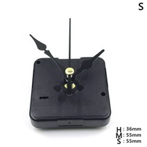 홈 인테리어 1 set jetting diy 사일런트 벽 무브먼트 쿼츠 수리 예쁜 시계, s