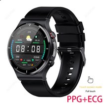 무통 무채혈 당요 혈당 혈압 측정 워치 밴드 시계 학생 2020 ECG PPG 스162, Black