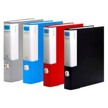 오피스존 OEM 상품 3cm 3공 합지 D링 바인더 O _ 71559EA, 회색