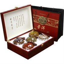 운남보이차 상경 보이 티박스에 고숙차 특급 명절 선물 고급 600g