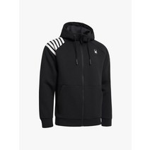 [스파이더 본사] 공용 사선 프린트 세트 후드 집업 SPGFCNFT302UBLK 199112