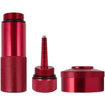 mx 알루미늄 확장 실행 가스 캡 어댑터 혼다 eu2000i eu10i용 깔때기 마그네틱 팁 딥스틱 오일 딥 스틱 변경 오일 교체, 빨간색