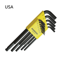 본더스 볼 L렌치 세트 10937 13pcs 인치 볼엔드팁