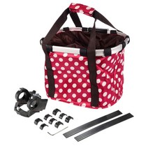 강아지자전거 애견 캐리어 자전거 앞 바구니 소형 애완견 캐리 파우치 2in 1 분리형 MTB 사이클링 핸들 바, 06 HD