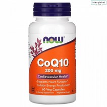 나우푸두 코큐텐 200 mg 60정 2달치 코엔자임 코엠자임 Q10 큐텐