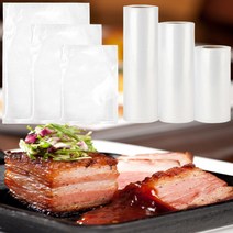 매직 진공 포장팩 세트 롤 파우치 가정용 진공포장비닐 식재료 채소 반찬 보관, 파우치5호