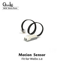 전원 기능 부품 WEDO 2.0 중형 모터 빌딩 블록 45303 클래식 로보틱스와 호환 어린이 장난감, 01 Motion Sensor