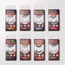 I&Eye Quick Lash 8종 / 아이앤아이 프리글루드 속눈썹 8가지 스타일 / 스피드 부착 자체글루 속눈썹 / Pre-Glued Eyelashes 8종 / 셀프속눈썹, Sexynight