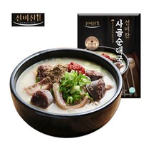 정성스런 래시피로 만든 선비찬 즉석탕 골라담기, 선비찬 사골순대국 600g, 1팩, 600