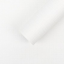 새로고침 만능풀바른벽지 합지 LG49491-1 심플패브릭 화이트