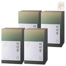 작두콩차 미리콩 차국산 어린수세미 도라지 동충하초 보리차 진액 즙 액상차, 미리콩4박스, 4개