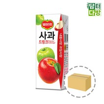 델몬트팩 사과 190ml (24팩) x 2박스
