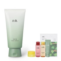 한율 어린쑥 진정 맑은 클렌징폼 120g + 추가 증정