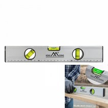 벨런스 자석 수평계 30cm 수직레이저 전자수평계 수평레이저 수평기 라인레이저 측정공구 목공용직각자 레이저라