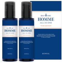 은율 데일리 케어 옴므 올인원 남성 스킨화장품 150ml 2개입, 150ml(2개입) X 4개