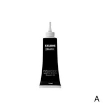 세차 청소자동차 수리 크림 블랙 화이트 가죽 및 비닐 키트 20ml 가구 소파 좌석 코트 구멍, [01] Black