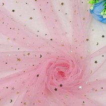 반짝이 매쉬천 메쉬원단 자투리원단 원단천 150x90cm 세트, 블랙