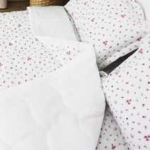 시어서커 플라워 리플 누빔 여름이불 (싱글/퀸)