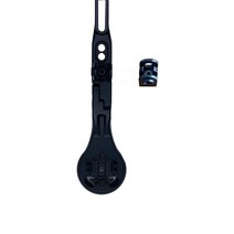 Garmin Edge 1000 용 알루미늄 합금 자전거 핸들 바 컴퓨터 마운트 자이언트 SLR GPS 확장 브래킷 스톱워치 액세서리, [06] FOR XOSS GOPRO