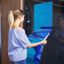 거울시트지 전신 스티커패치 가능 벽 의 소프트 고화질 자 접착 댄스 종이 마름질 미러 4598578271, 60cm *100cm 빅