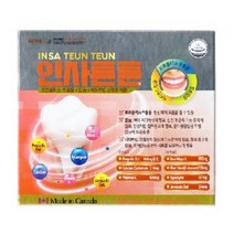 인사튼튼 120정 프로폴리스 칼슘