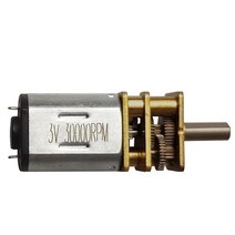 저속모터 GA12-N20 감속 모터 지능형 트롤리 3V6V12V 소형 DC 기어, 03 12V_04 100 rpm