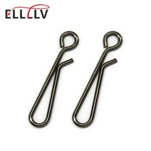 호환 낚시배 바다낚시배요트 부품 100pcs 바닷물 스테인레스 스틸 오픈 아이 hangling 스냅 퀵 체인지 핀 후크 루어 커넥터 액세서리, 100개 크기 1