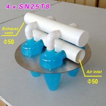 Firya-SN25T8 목공 진공 청소기 집진기 먼지 전원 분리 포수 터보 사이클론 산업용 추출기, 한개옵션0