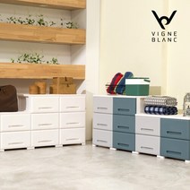 빈블랑 뉴5단서랍장 1세트(모던그레이), 모던그레이