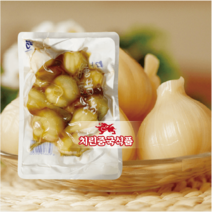 한식부 마늘장아찌 450g 팽이버섯무침 간식 반찬류 틱톡 음식 치린중국식품