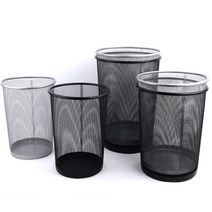 DK몰 철망바구니 철바구니 철제휴지통 철제쓰레기통, 사이즈, 대