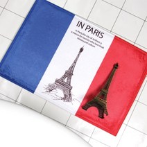 [디자인에버] 소프트 플래그 발매트, FRANCE