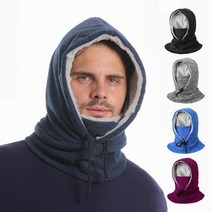 남여공용 라이딩후드 융털기모 후드워머 마스크워머