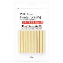 와와펫 인벳 프리미엄 덴탈스케일링 칼슘 스틱 100g x10개 강아지 덴탈껌, 칼슘스틱