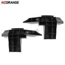 Black Plastic Front Headlight Mount Brackets Clips for Lexus GX470 2003-2009 rear Bumper Bracket 525, L R