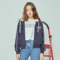 더데이걸 [50%세일] #방과후설렘#크롭#방송댄스#아이돌 # 파이핑 크롭 후드집업# 뉴코아울산성남점